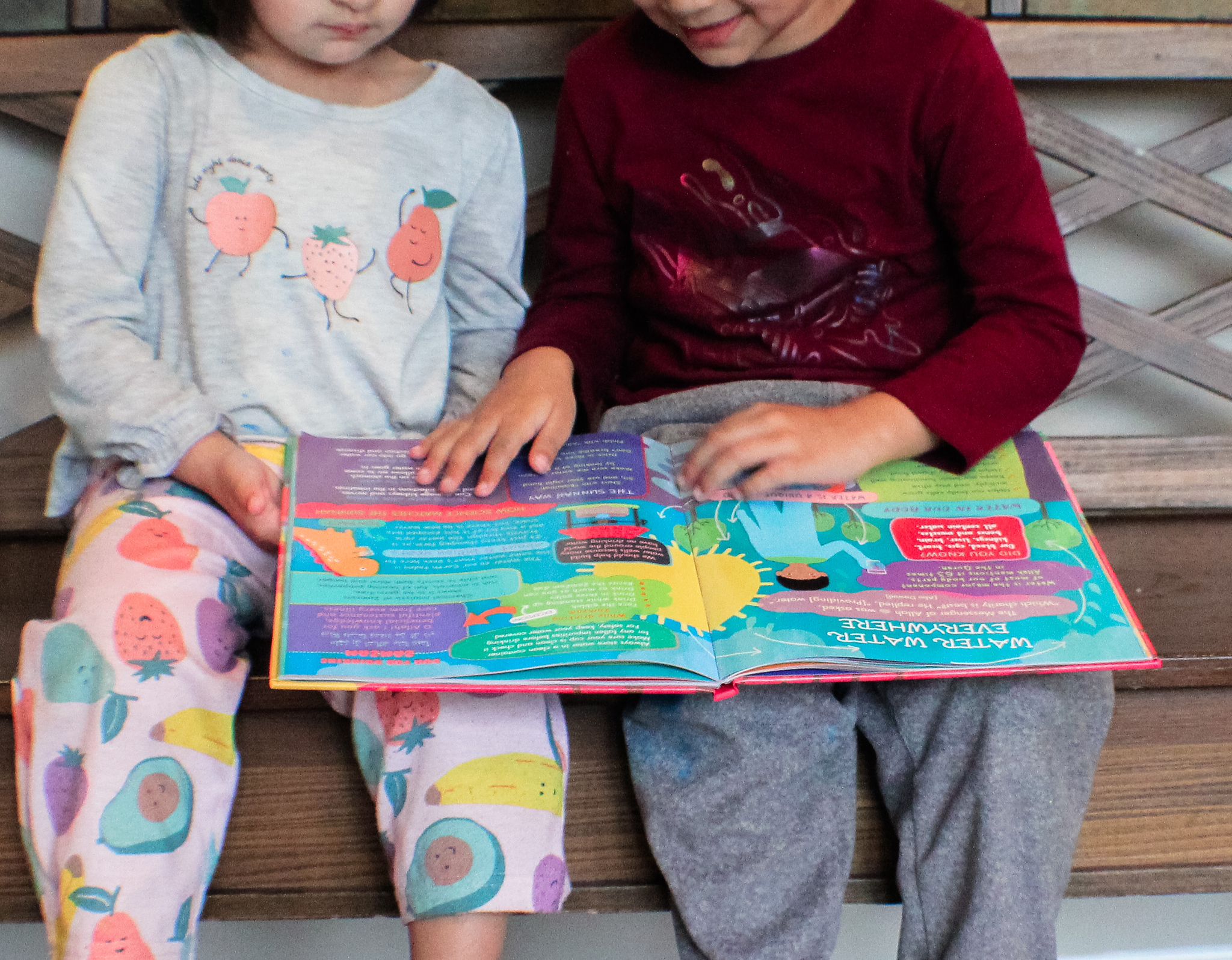 sunnah and science being read by two children learning about islam
