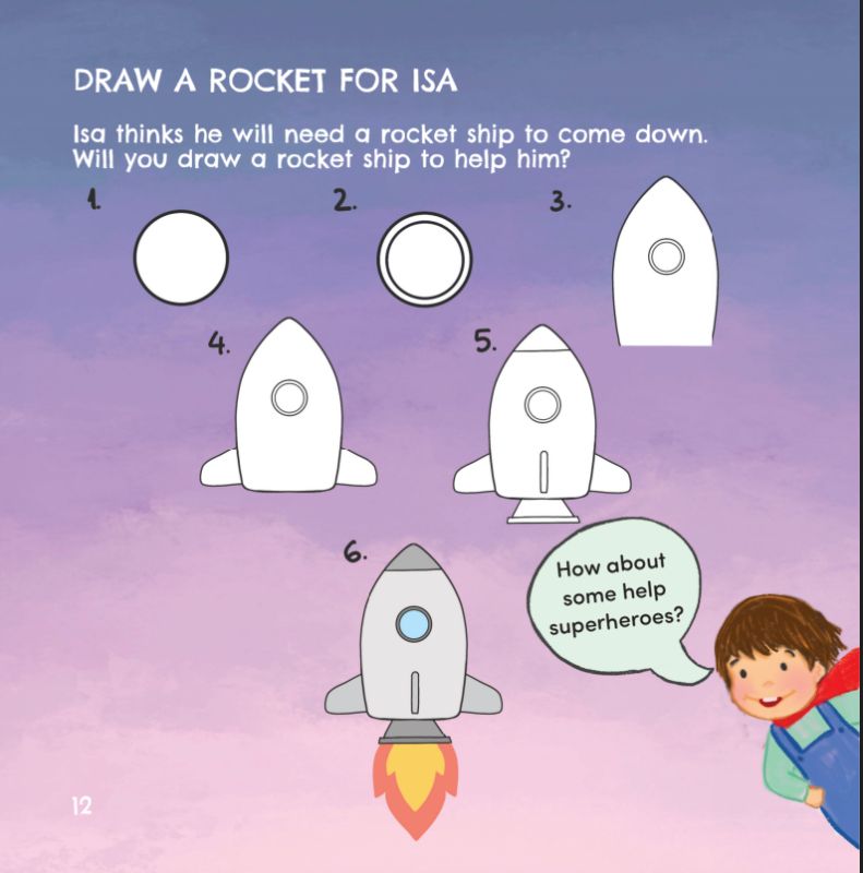 a page on how a rocket 