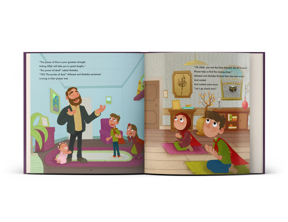 The Power of Dua - A children’s picture book about the concept of dua by Kazima Wajahat
