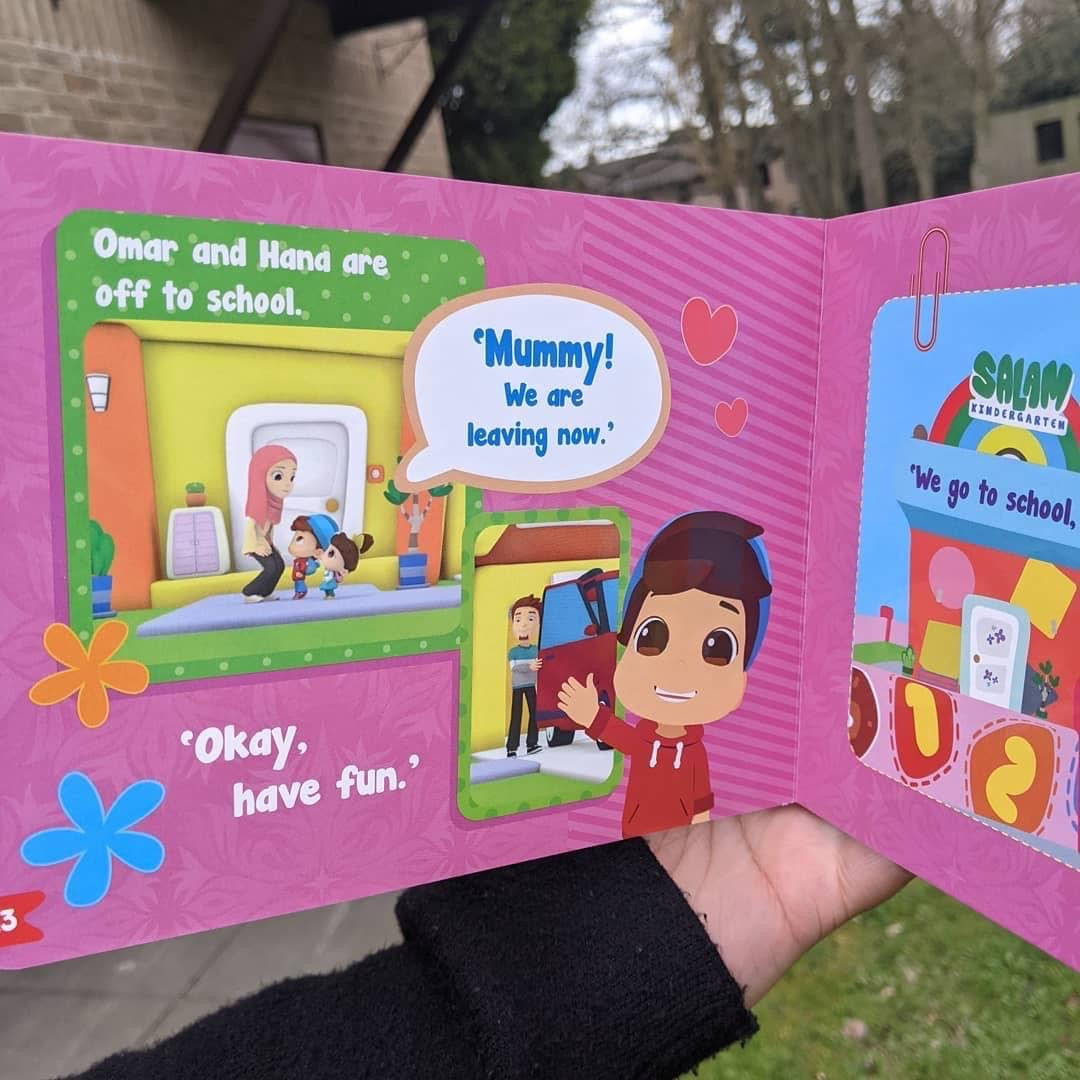 Omar and Hana say Alhamdulliah