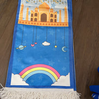 Prayer rug for kids - Blue
