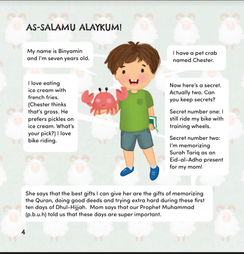 Dhul-Hijjah Adventures with Binyamin and Chester