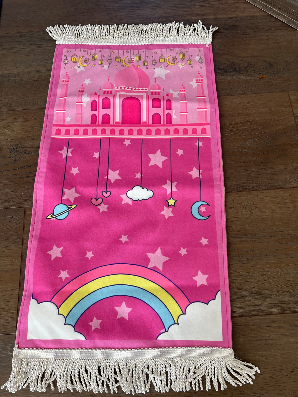 Prayer rug pink