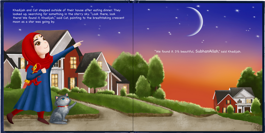 Khadijah and Cat - Ramadan is here