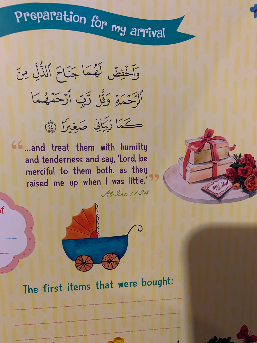 Baby Book keepsake-Blue