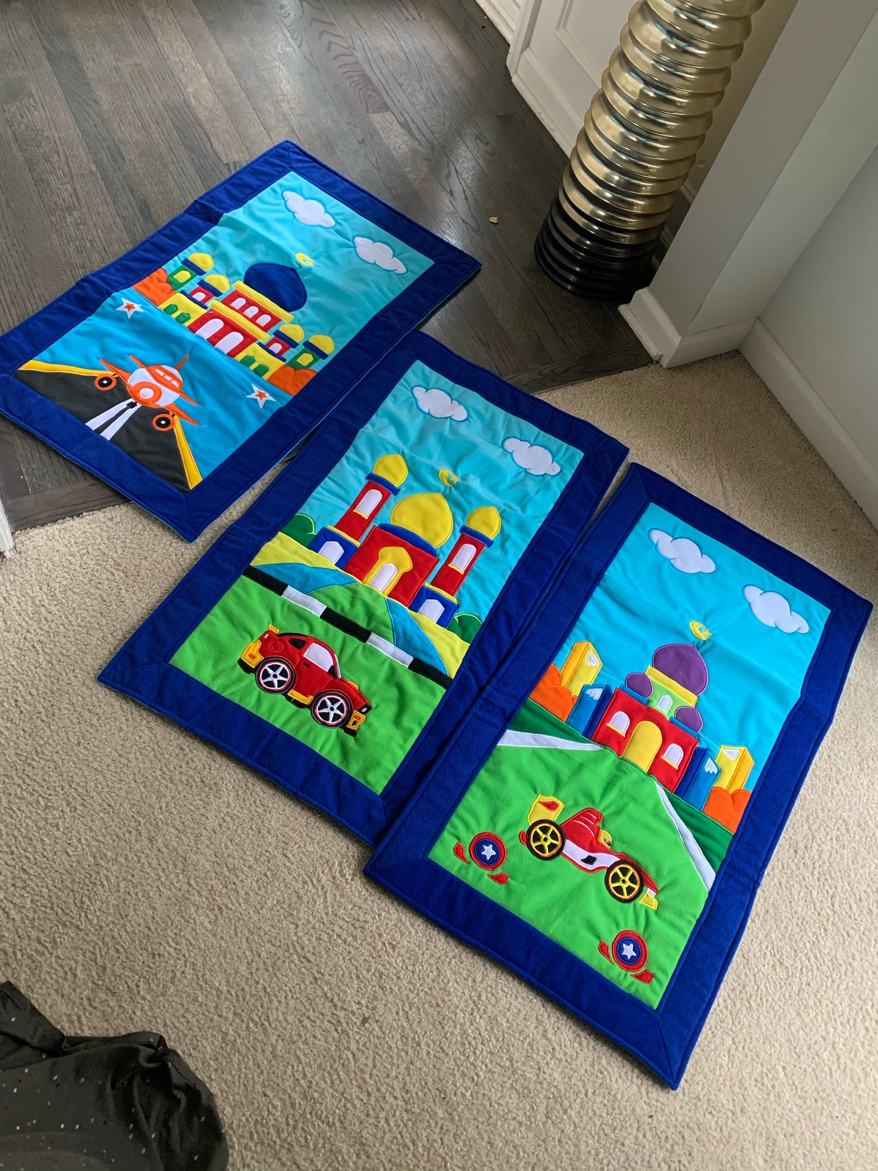 Kids Prayer Mat - Red Plane