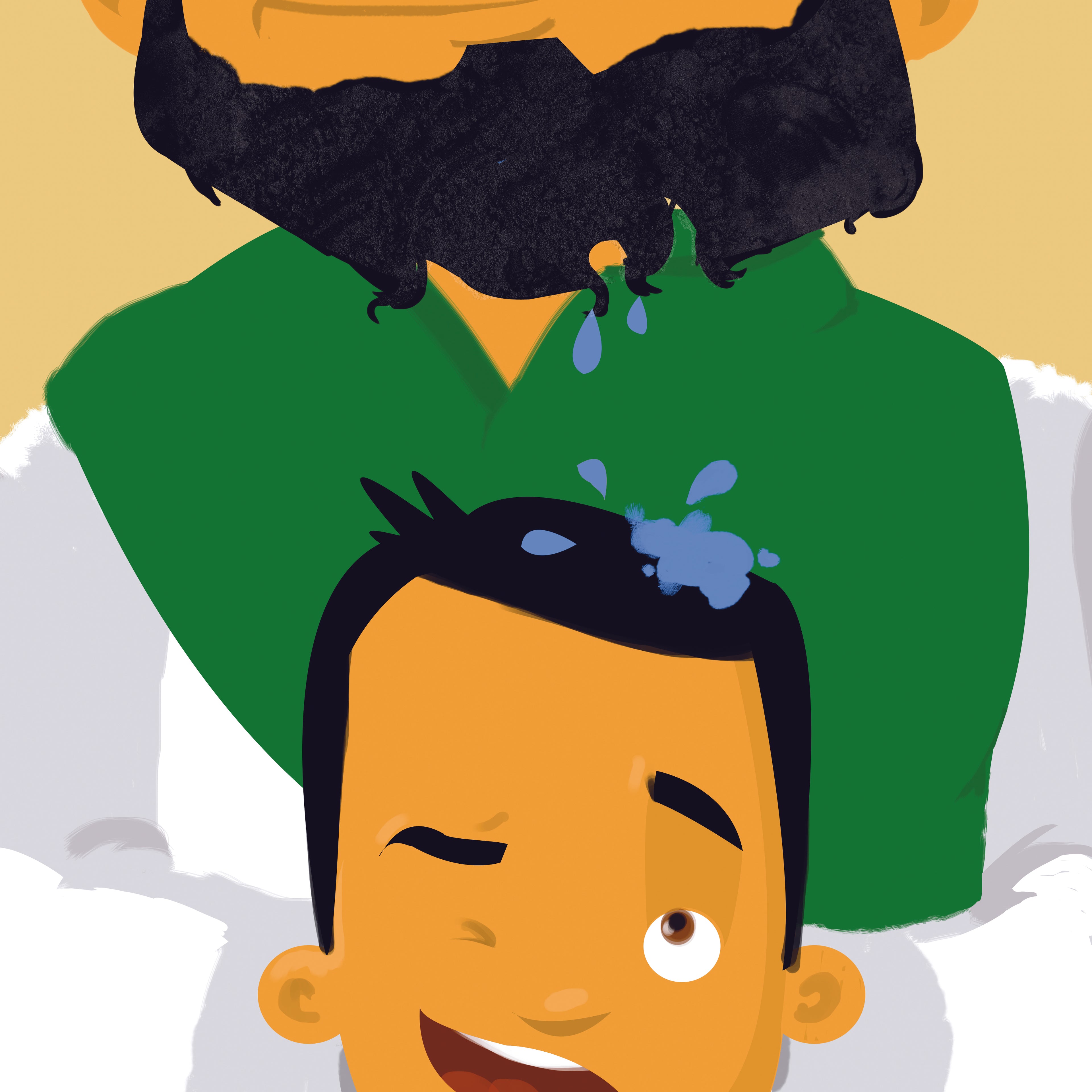 My Dad's Beard by Zanib Mian
