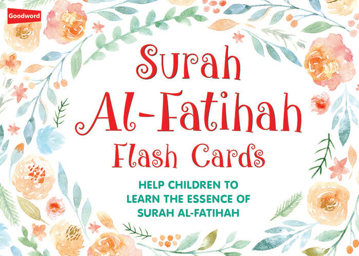 Surah Al-Fatihah Flash cards